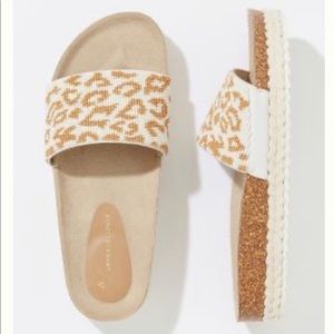 Anthropologie ~ Yara Beaded Slide Sandals